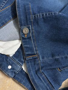 Classic Blue Cropped Denim Jacket