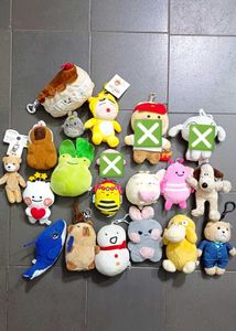 Assorted Plushies & Keychains