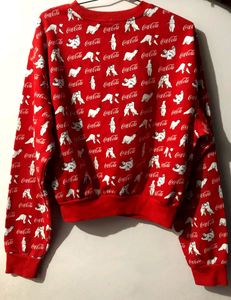 Red Coca-Cola Sweatshirt