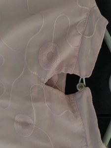 Elegant Pink Embroidered Blouse