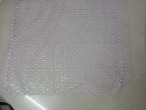 Elegant Party Wear Sequin Pink Net Saree