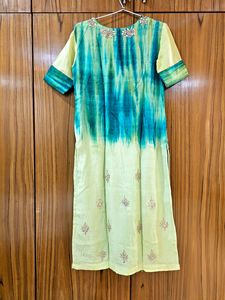 Designer Green Full Suit Set