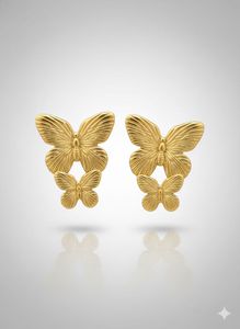AntiTarnish | Butterfly Stud Earrings