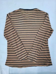 DNMX Striped Casual T-Shirt