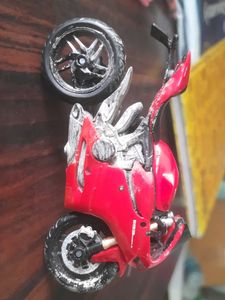 Red Sports Bike Model