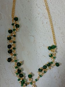 Green Pumpkin Beads Chain