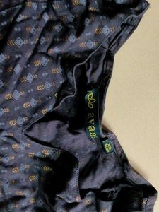 Stylish Blue Printed Kurta