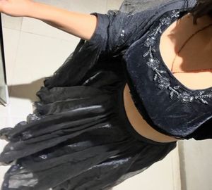 Elegant Black Lehenga Choli Set