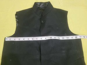Men's Black Nehru Jacket