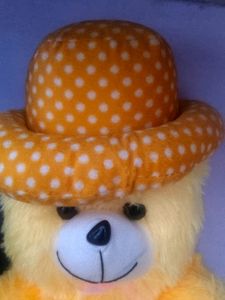 HEyy Guysss Meet My Cute Kiddo 🤩...new With Packing Bag But Price TAg Is Missing ... 🥲 Yellow Teddy Waiting To Be Yourss🤩