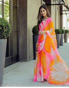 Georgette Saree