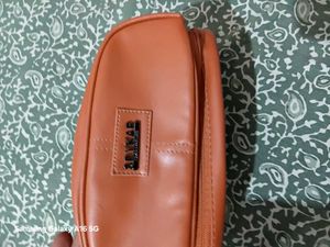 Brown Leather Pouch  mens and womens. van