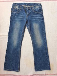 Classic Blue Wash Denim Jeans