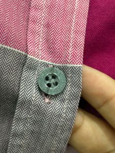 Burberry pink check shirt
