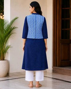 💙 Jacket Kurti