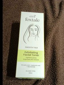 Foxtale Exfoliating Facial Toner