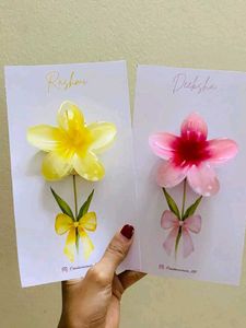 trendy claw clip bouquet for girls
