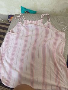 Striped Spaghetti Strap Tank Top