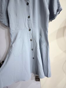 Casual Button-Down Dress
