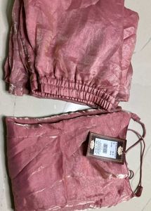 Sonia Pink Fendi Kurti Pant &amp; Dupatta Set