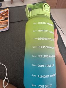 Motivational Water Tumbler, 2litre