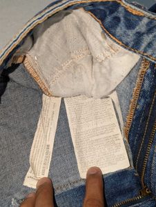 ZARA Blue Denim Jeans ( unisex )