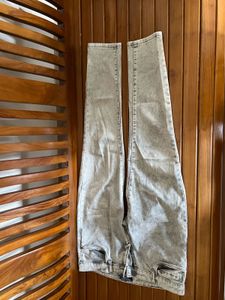 TOKYO TALKIES Acid Wash GREY Skinny Jeans