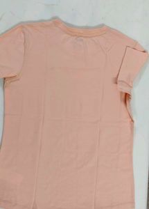 Puma Peach Logo T-Shirt