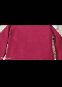 Red Knitted Pullover