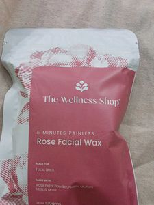 Rose Facial Wax for Painless Hair Removalwithbrush