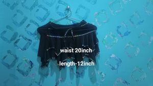 Sparkling Sequin Black Shirt