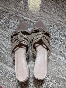 Faux Leather Tan Heels 👠