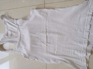 Classic White Jockey Tank Top