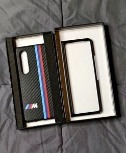 Galaxy Fold 3 Luxurious BMW Carbon Fiber Case