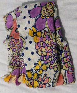 Floral Print Scarf