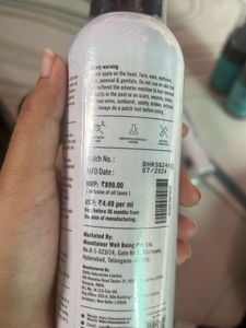 HAIR REMOVAL SPRAY / FOAM