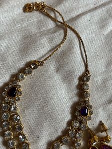 Exquisite Kundan Necklace &amp; Earrings Set