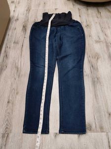 Ma5928 Indigo blue jeans waist 32-34 inches