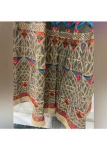 Pure Georgette Gown With Heavy Embroidery