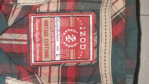 🔥 IZOD Premium Plaid Shirt – Classic &amp; Stylish 🔥