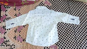 Sale🎊🎉kids branded white shirt