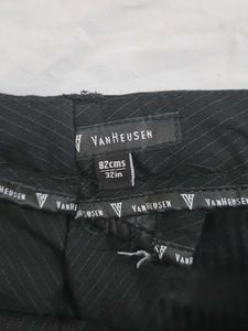 Van Heusen Classic Black Trousers