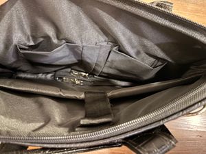 Stylish Croc-Embossed Laptop Bag