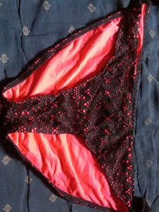 Lace Detail Bikini Bottom