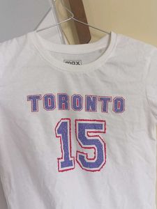 White Toronto 15 Graphic T-Shirt