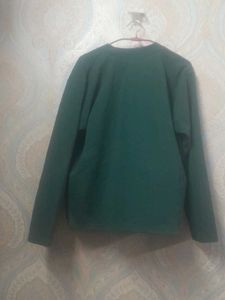 Green short shrug for women