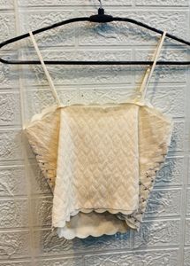 🇲🇾 Malaysia imported Crocheted Cami Top
