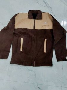 Brown &amp; Tan Sports Jacket