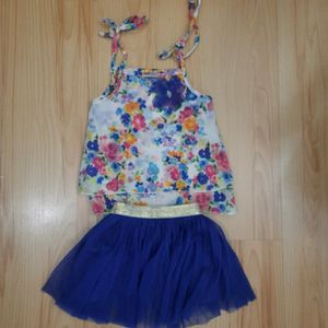 612 League Tutu skirt floral top party dress