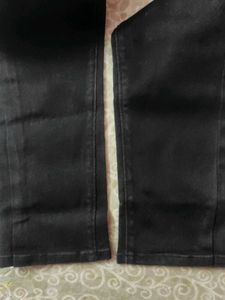jet Black Ripped skinny jeans